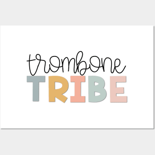 Trombone Tribe Muted Pastels Posters and Art